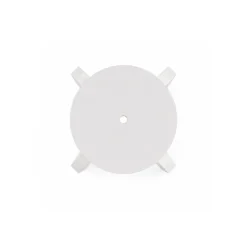 30'' Backless Kage Barstool Polycarbonate - White