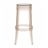 30'' Backless Kage Barstool Polycarbonate - Amber