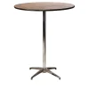24 Inch Round Pub / Cocktail Table w/ 30" and 42" Columns!