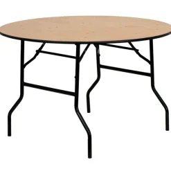 36" Round Plywood Table