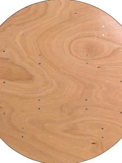 60" Round Plywood Table