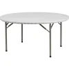 60" Round Resin Table - 30" Tall