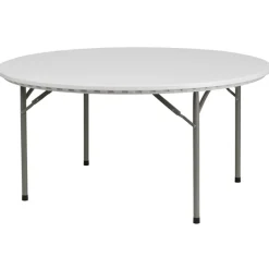 60" Round Resin Table - 30" Tall