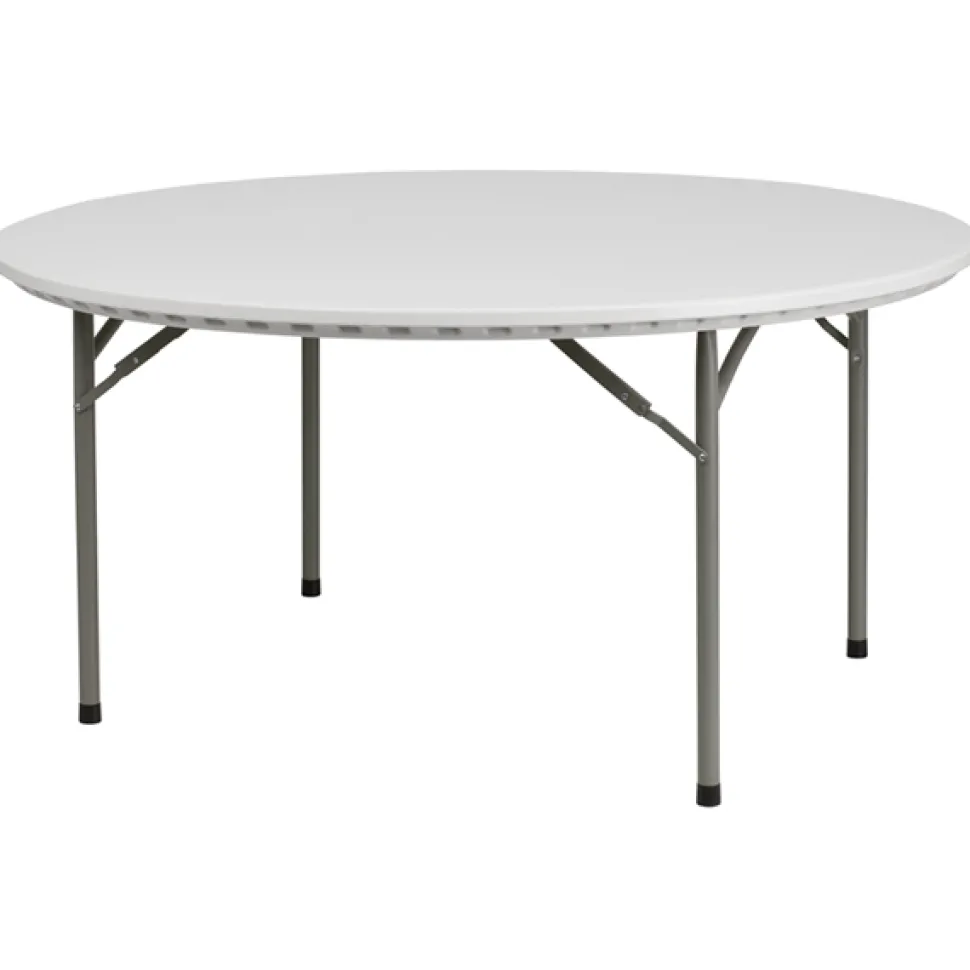 60" Round Resin Table - 30" Tall