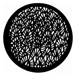 Abstract Leaves - Stock Gobo for Gobo Light Projectors - Choose your size!