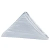 Accordion Crushed Taffeta Napkin - 20"x20" - Dusty Blue