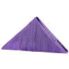 Accordion Crushed Taffeta Napkin - 20"x20" - Purple