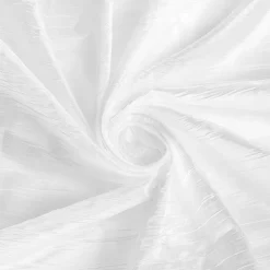 Accordion Crushed Taffeta - 10 Yard Bolt x 54" Wide - White