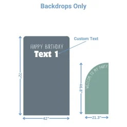 Alien Invasion Foam Core Birthday Backdrop Kit by PopScene™