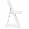 Amigo™ Resin Folding Chair - White