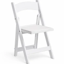 Amigo™ Resin Folding Chair - White