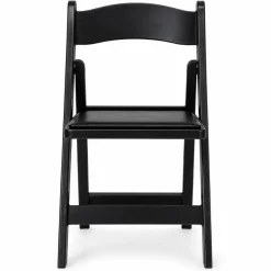 Amigo™ Resin Folding Chair - Black