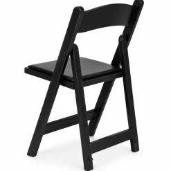 Amigo™ Resin Folding Chair - Black