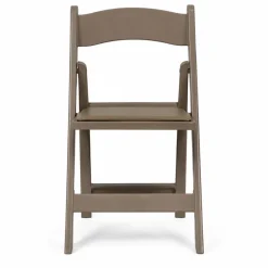 Amigo™ Resin Folding Chair - Sand Beige