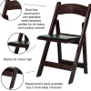 Amigo™ Resin Folding Chair - Red Mahogany