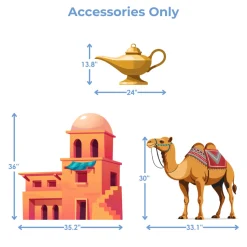 Arabian Nights Foam Core Backdrop Kit by PopScene™