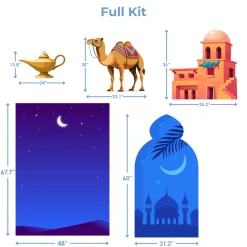 Arabian Nights Foam Core Backdrop Kit by PopScene™