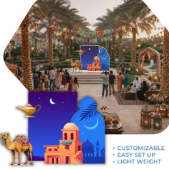 Arabian Nights Foam Core Backdrop Kit by PopScene™