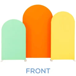 Arched Backdrop Fabric Set w/ Double Sided Tension Fabric Cover - Core Collection