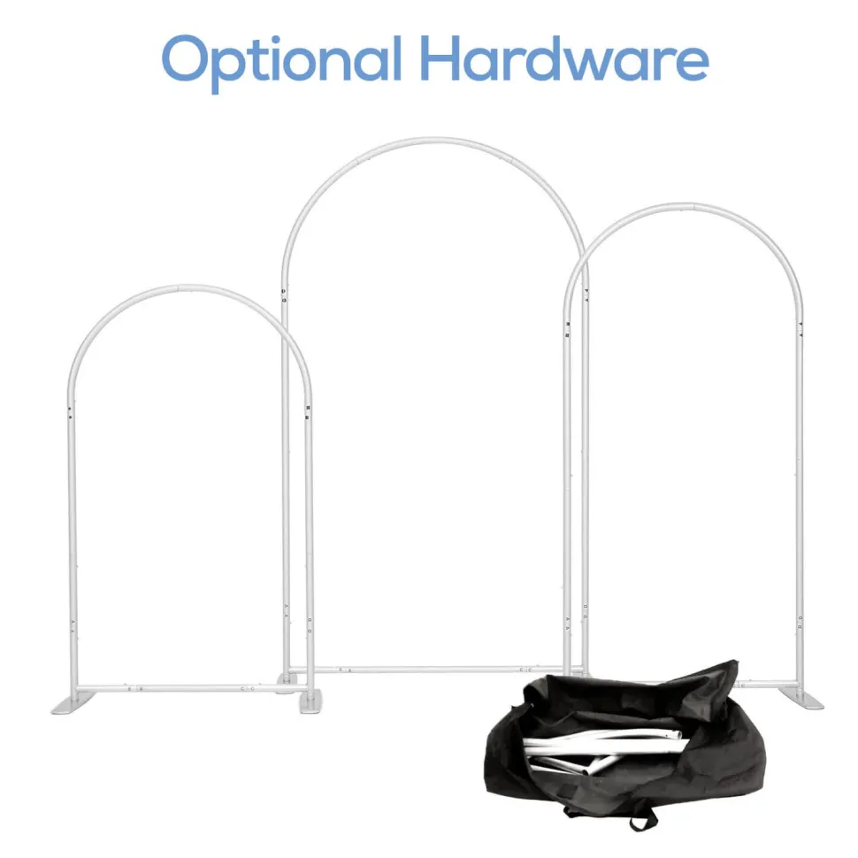 Arched Backdrop Set w/ Double Sided Tension Fabric Cover - Enchanting Collection