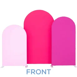 Arched Backdrop Set w/ Double Sided Tension Fabric Cover - Enchanting Collection