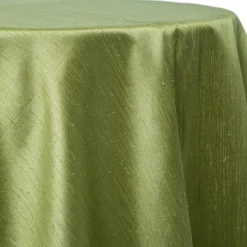 Artichoke - Shantung Satin “Capri” Tablecloth - Many Size Options