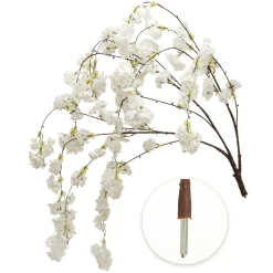 Artificial Cherry Blossom Branch — White | Interchangeable Branch for ModTree™ Collection Trees