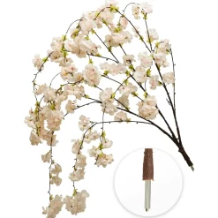 Artificial Cherry Blossom Branch — Blush/Light Pink | Interchangeable Branch for ModTree™ Collection Trees