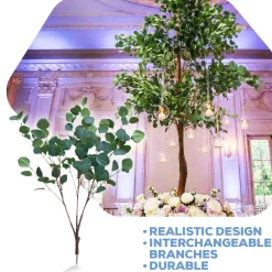 Artificial Eucalyptus Branch | Interchangeable Branch for ModTree™ Collection Trees