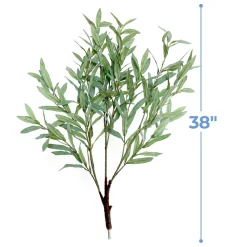 Artificial Green Olive Branch | Interchangeable Branch for ModTree™ Collection Trees
