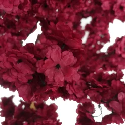 Artificial Hydrangea Bloom Branch — Maroon | Interchangeable Branch for ModTree™ Collection Trees