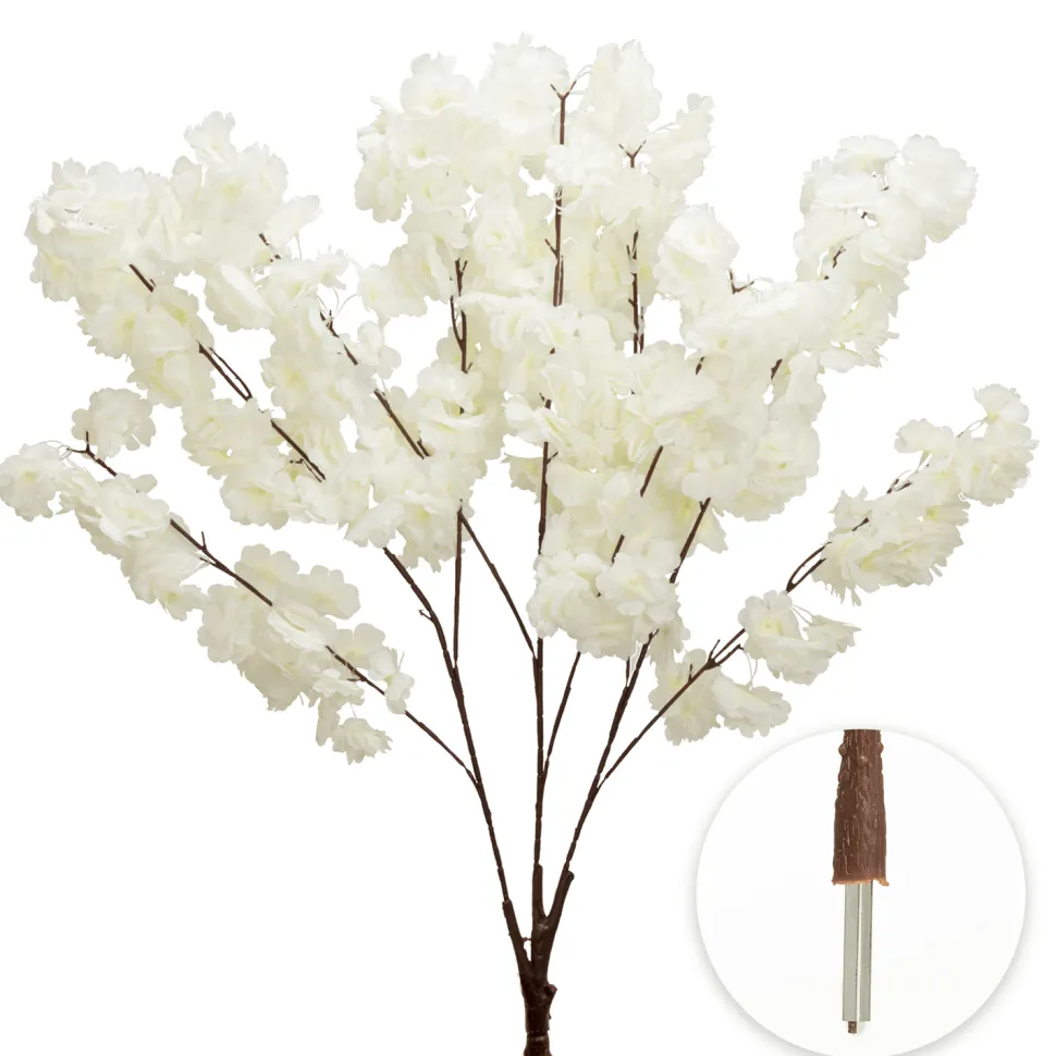 Artificial Hydrangea Bloom Branch — White | Interchangeable Branch for ModTree™ Collection Trees