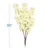 Artificial Hydrangea Bloom Branch — Cream / Ivory | Interchangeable Branch for ModTree™ Collection Trees