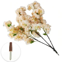 Artificial Hydrangea Bloom Branch — Peach | Interchangeable Branch for ModTree™ Collection Trees