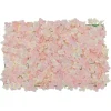 Artificial Hydrangea Mat 24" - Blush