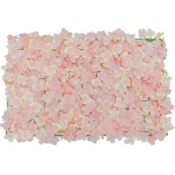 Artificial Hydrangea Mat 24" - Blush