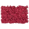 Artificial Hydrangea Mat 24" - Burgundy