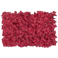 Artificial Hydrangea Mat 24" - Burgundy