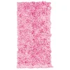Artificial Rose & Hydrangea Flower Wall - Pink