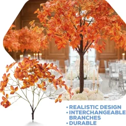 Artificial Single Fall Leaf Branch | Interchangeable Branch for ModTree™ Collection Trees