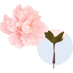 Artificial Single Pink Jumbo Flower Branch — Pink | Interchangeable Branch for ModTree™ Collection Trees