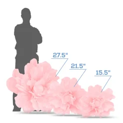 Artificial Single Pink Jumbo Flower Branch — Pink | Interchangeable Branch for ModTree™ Collection Trees