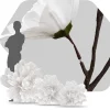 Artificial Single White Jumbo Flower Branch — White | Interchangeable Branch for ModTree™ Collection Trees