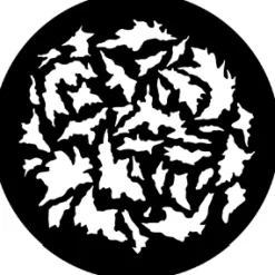 Autumn Breakup - Stock Gobo for Gobo Light Projectors - Choose your size!