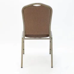 Axiom™ Crown Back Banquet Chair With Copper Vein Frame - Copper