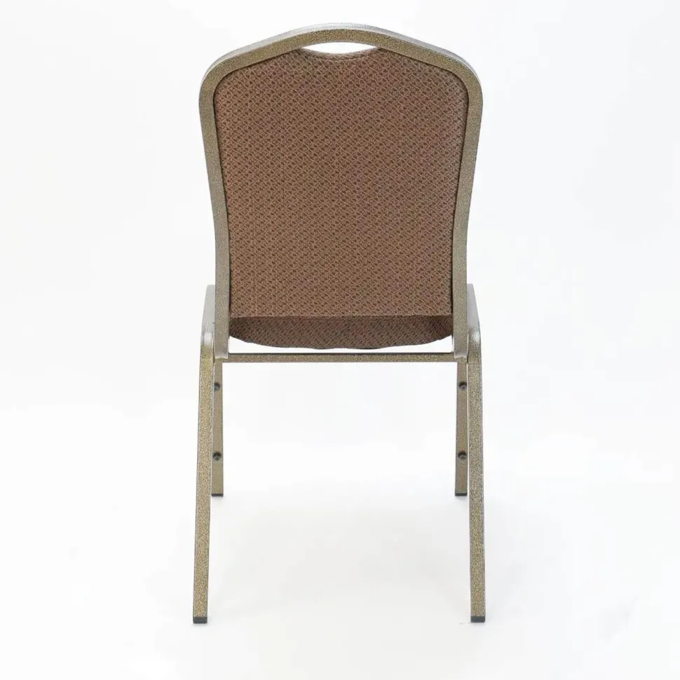 Axiom™ Crown Back Banquet Chair With Copper Vein Frame - Copper