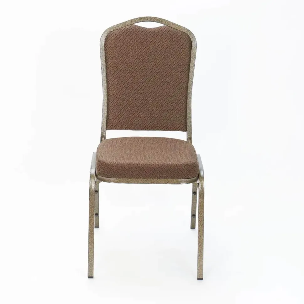 Axiom™ Crown Back Banquet Chair With Copper Vein Frame - Copper
