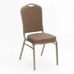 Axiom™ Crown Back Banquet Chair With Copper Vein Frame - Copper