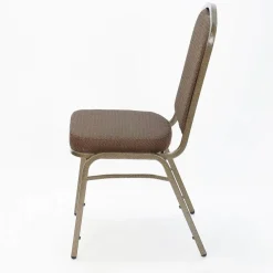 Axiom™ Crown Back Banquet Chair With Copper Vein Frame - Copper