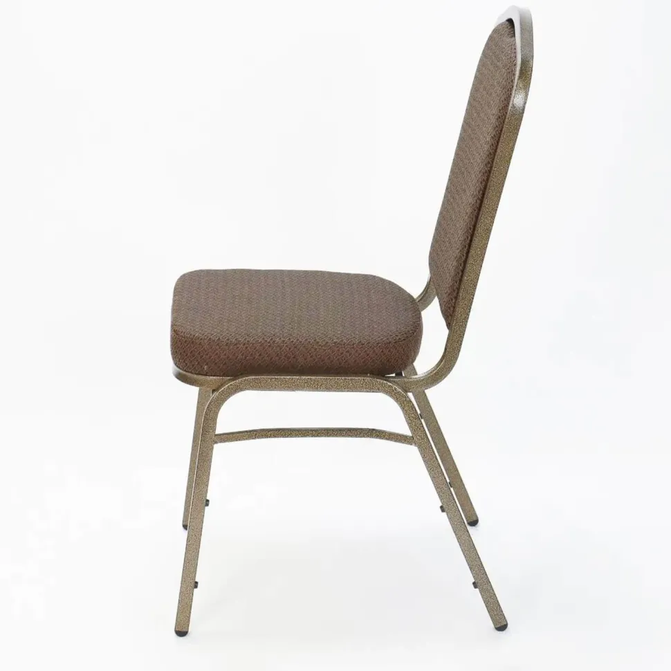 Axiom™ Crown Back Banquet Chair With Copper Vein Frame - Copper